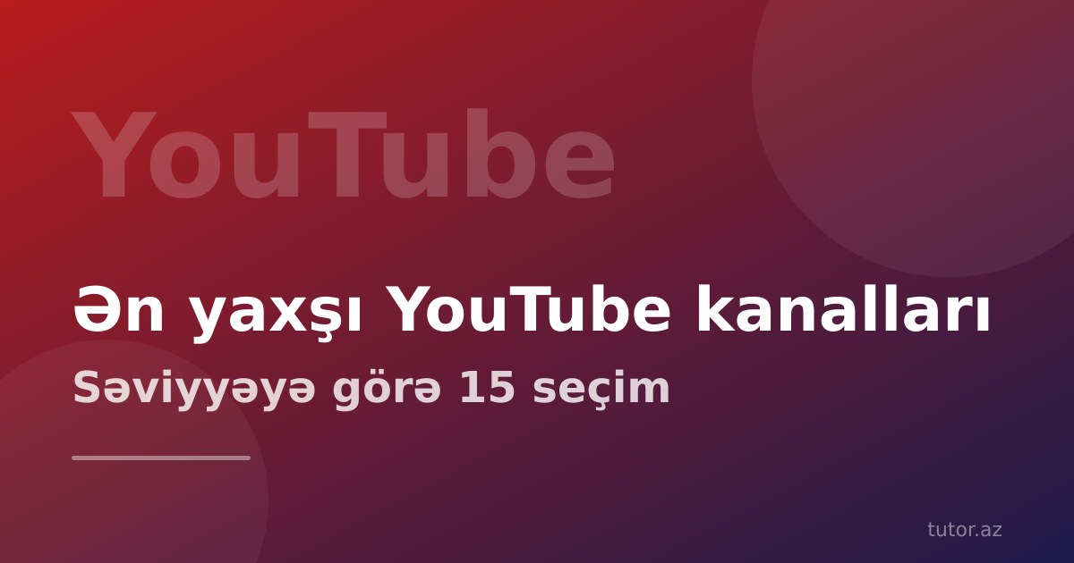 Ən yaxşı ingiliscə YouTube kanalları: səviyyəyə görə seçim və izləmə metodu
