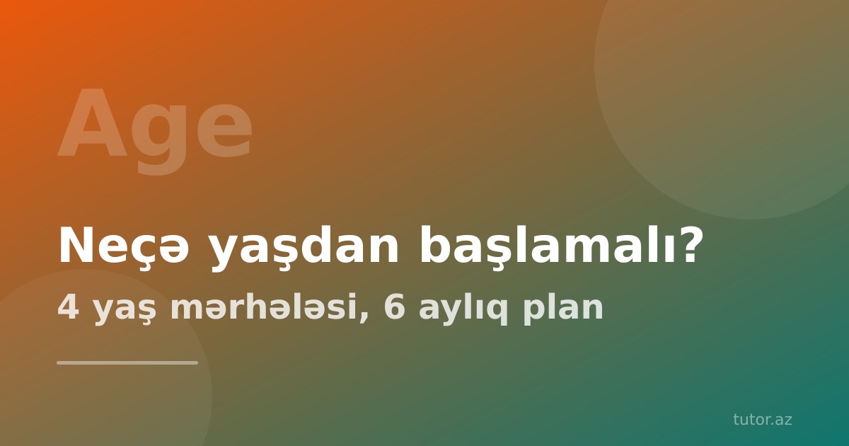 Uşaq neçə yaşdan ingilis dili öyrənməyə başlamalıdır: yaş mərhələləri və real cavab