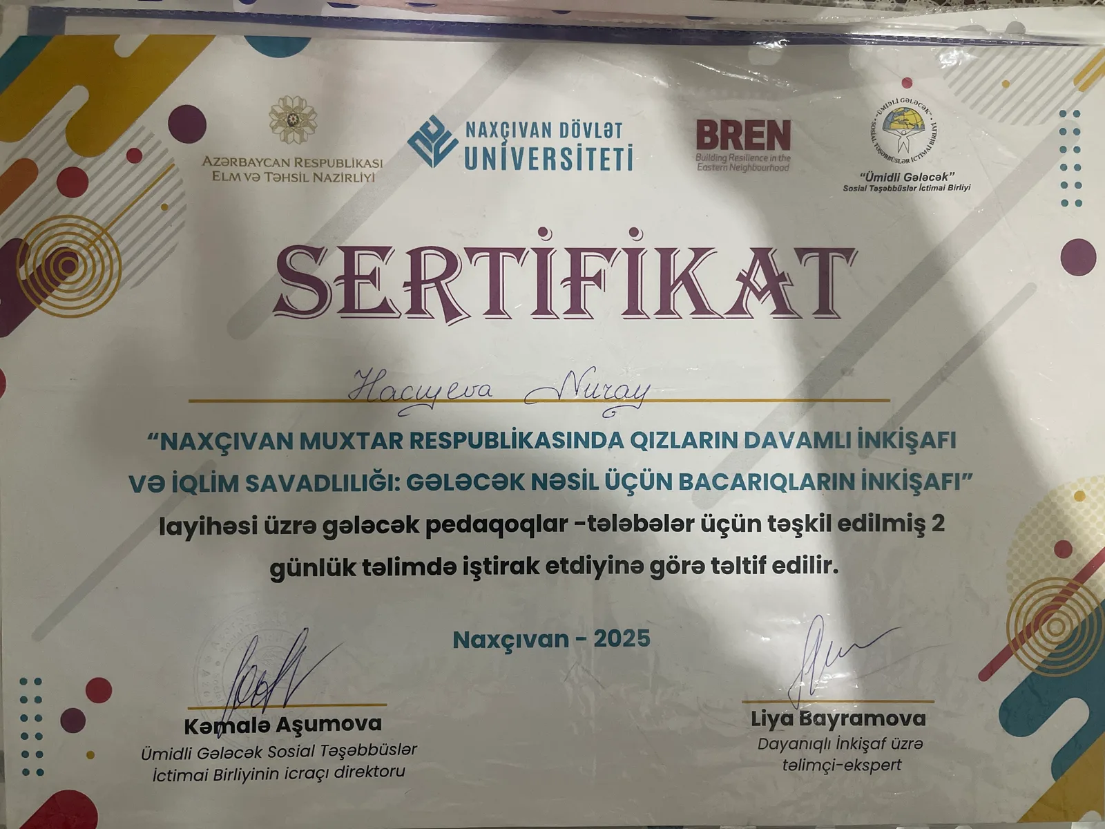 Sertifikat sertifikatı
