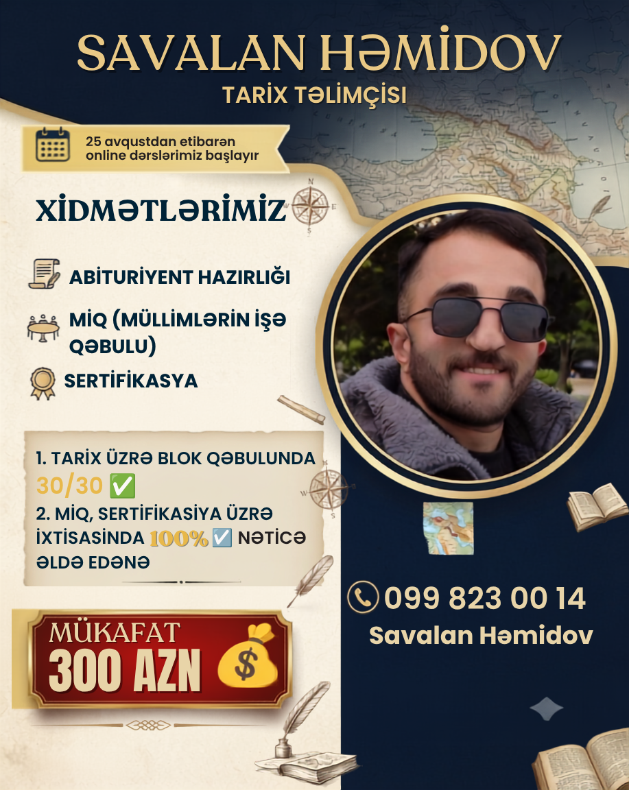 Tarix Savalan Həmidov